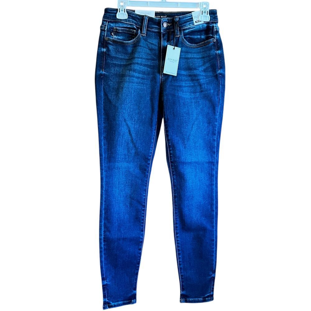 Judy Blue Women's Skinny Jeans - Dark Blue